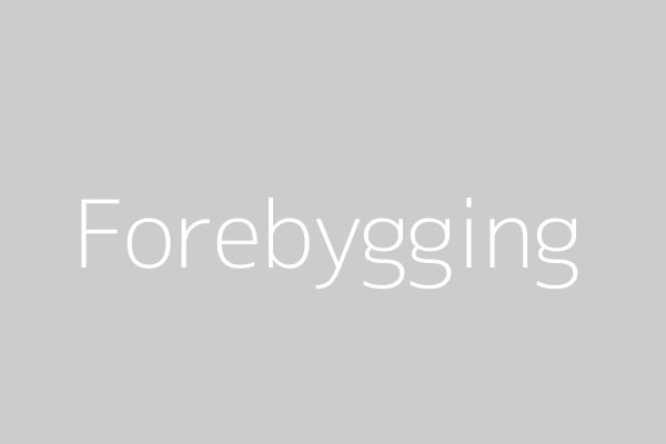 Forebygging og Sikring
